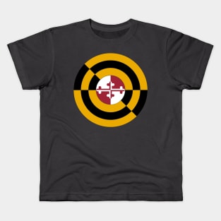 Captain Maryland Shield Kids T-Shirt